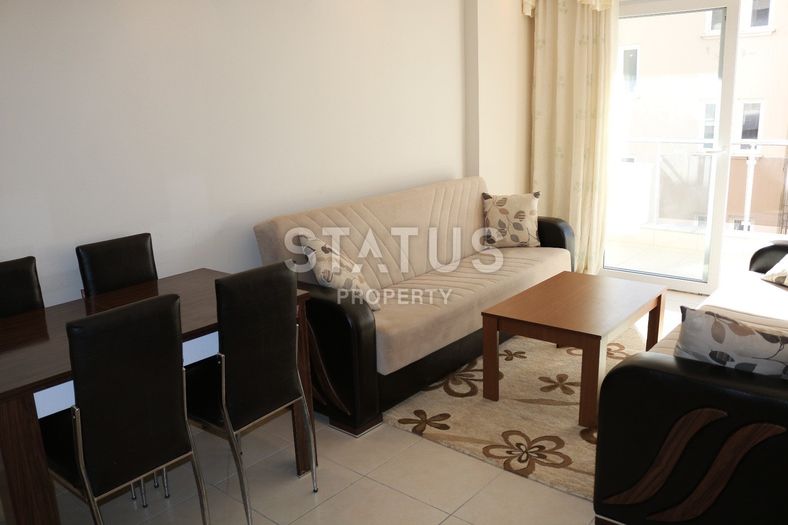 Недорогая меблированная двухкомнатная квартира в Махмутларе, 65 м2 фото 6