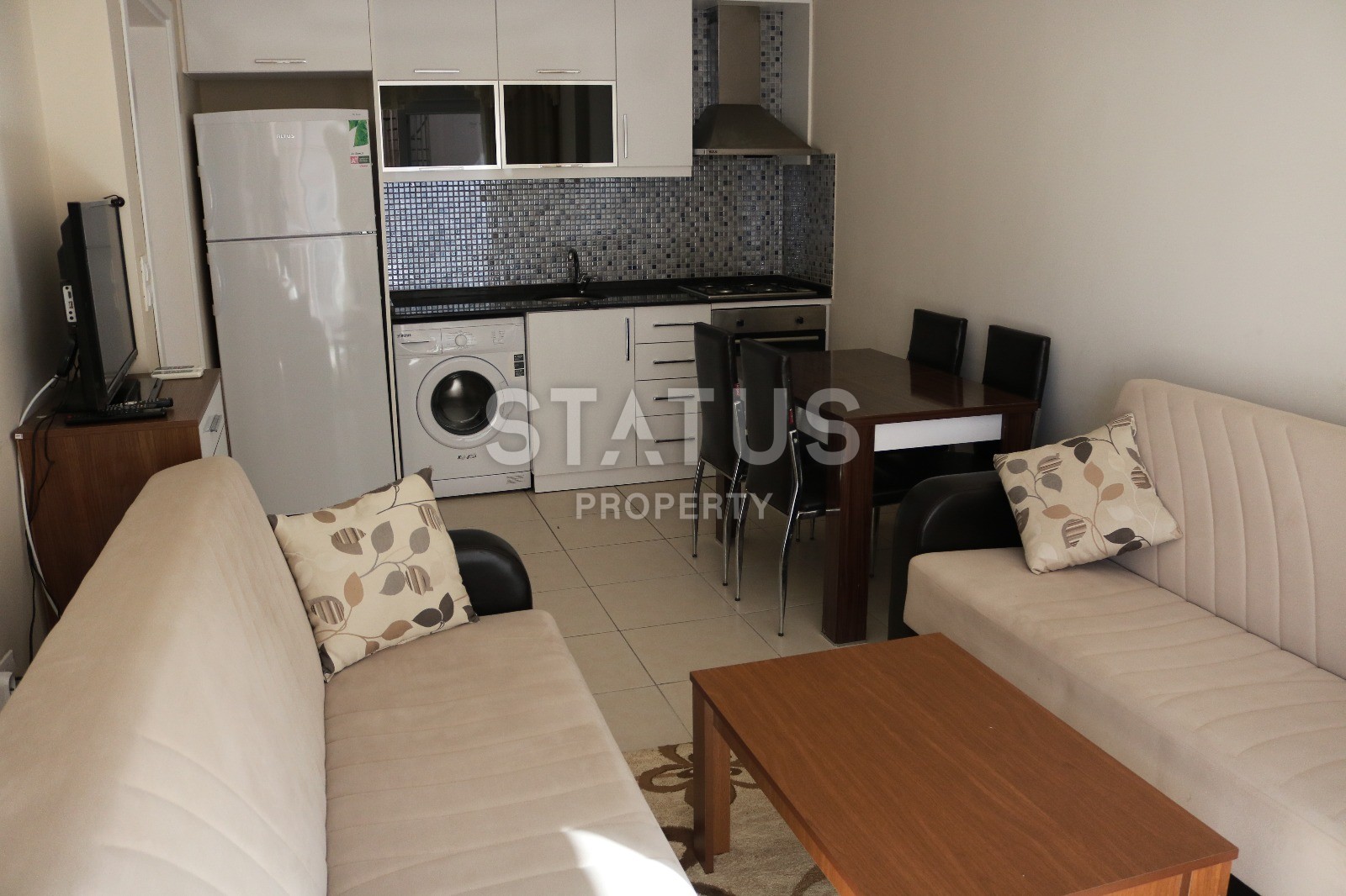 Недорогая меблированная двухкомнатная квартира в Махмутларе, 65 м2 фото 7