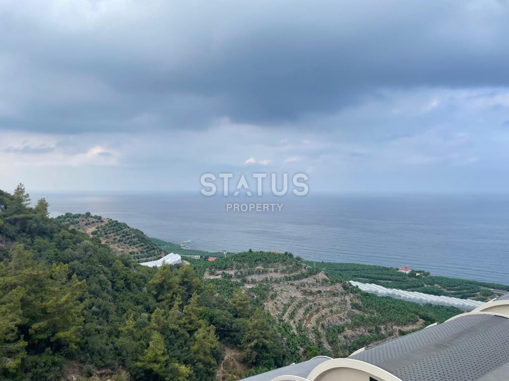 Three-storey villa 5+1 in a complex of villas on the first coastline in Kargicak, 350m2 фото 9