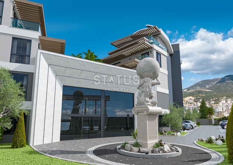 Изысканный  проект с полной инфраструктурой в районе Оба на стадии строительства, 66м2 фото 3