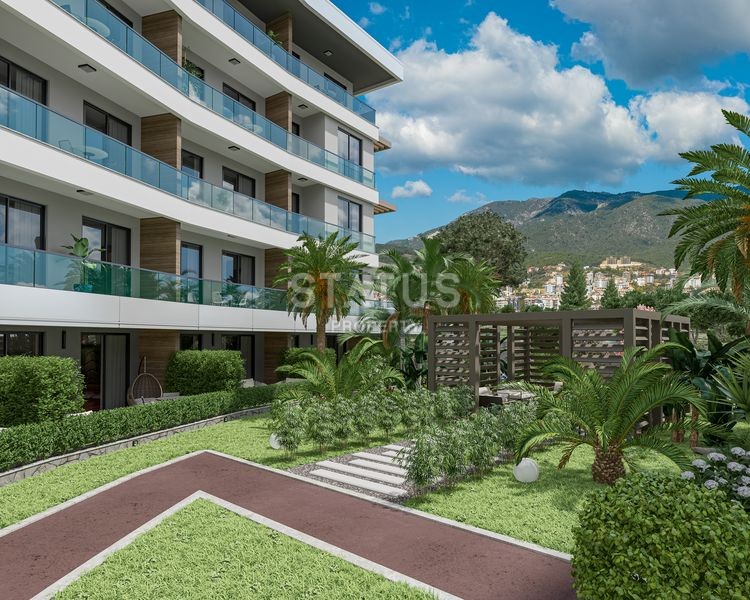 Изысканный  проект с полной инфраструктурой в районе Оба на стадии строительства, 66м2 фото 5