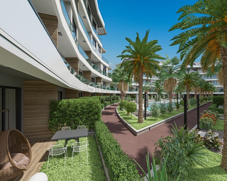 Изысканный  проект с полной инфраструктурой в районе Оба на стадии строительства, 66м2 фото 7