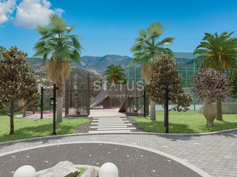 Изысканный  проект с полной инфраструктурой в районе Оба на стадии строительства, 66м2 фото 14