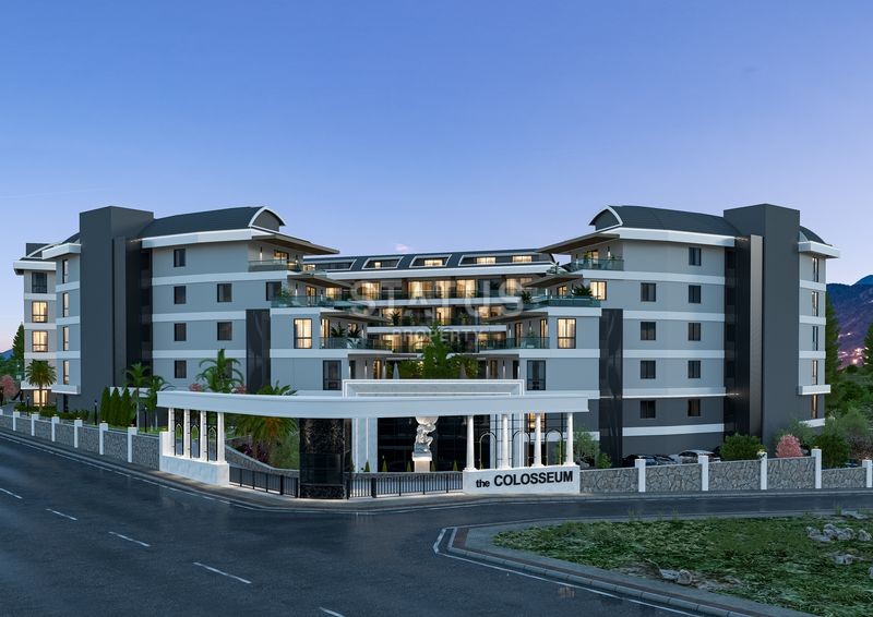 Изысканный  проект с полной инфраструктурой в районе Оба на стадии строительства, 66м2 фото 17