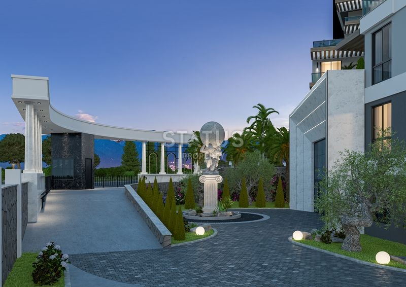 Изысканный  проект с полной инфраструктурой в районе Оба на стадии строительства, 66м2 фото 18