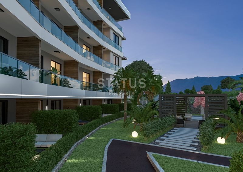 Изысканный  проект с полной инфраструктурой в районе Оба на стадии строительства, 66м2 фото 26