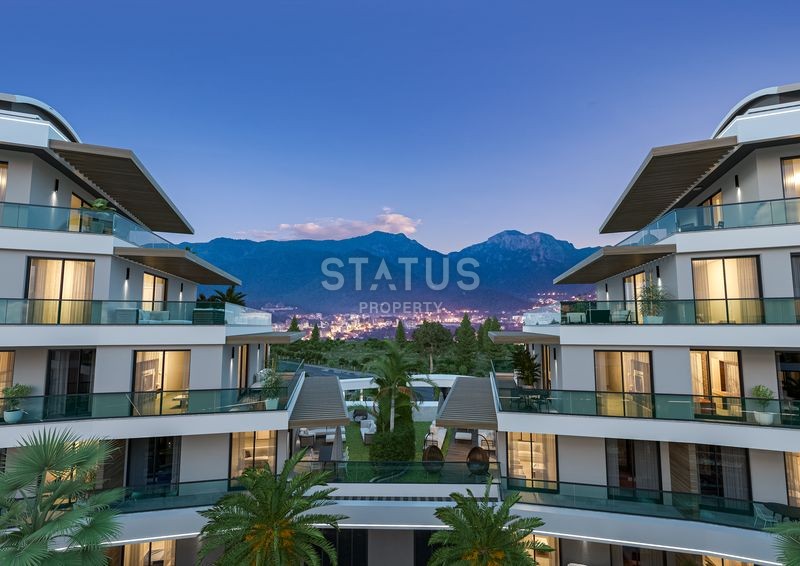 Изысканный  проект с полной инфраструктурой в районе Оба на стадии строительства, 66м2 фото 28