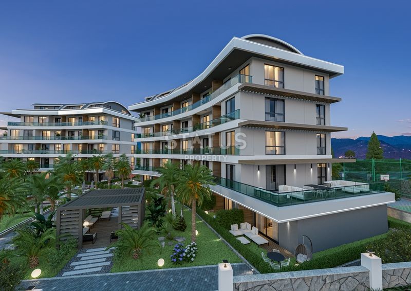 Изысканный  проект с полной инфраструктурой в районе Оба на стадии строительства, 66м2 фото 29