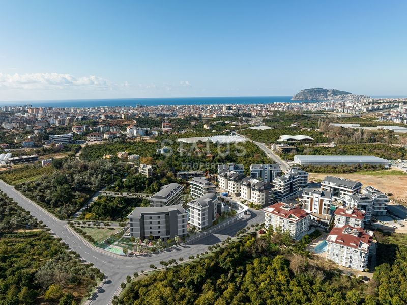 Изысканный  проект с полной инфраструктурой в районе Оба на стадии строительства, 66м2 фото 33