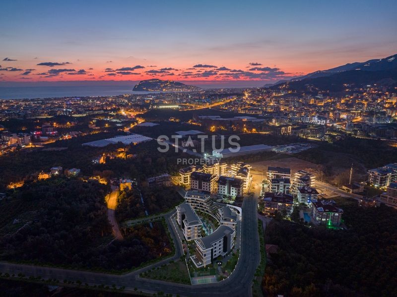 Изысканный  проект с полной инфраструктурой в районе Оба на стадии строительства, 66м2 фото 35