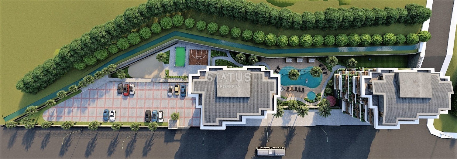 Квартира в новом комплексе в Авсалларе, 56м2 фото 3