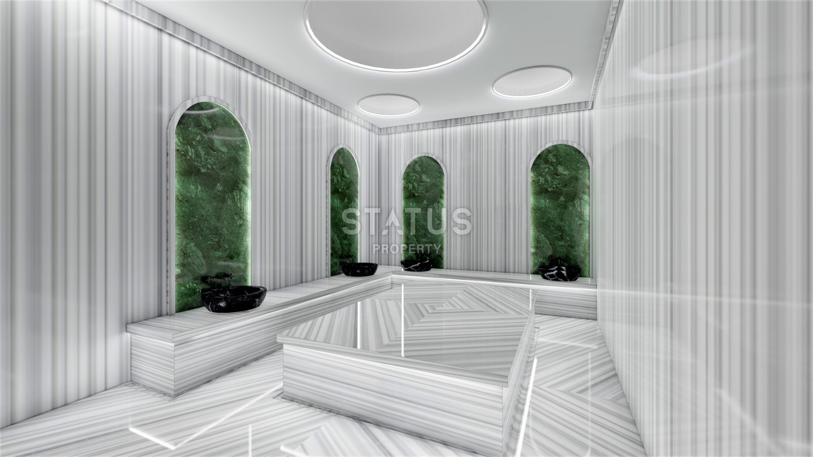 Квартира в новом комплексе в Авсалларе, 56м2 фото 11