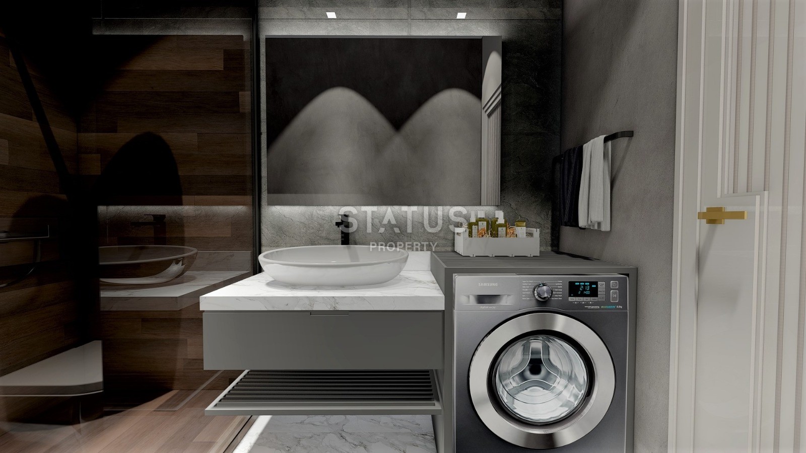 Квартира в новом комплексе в Авсалларе, 56м2 фото 20