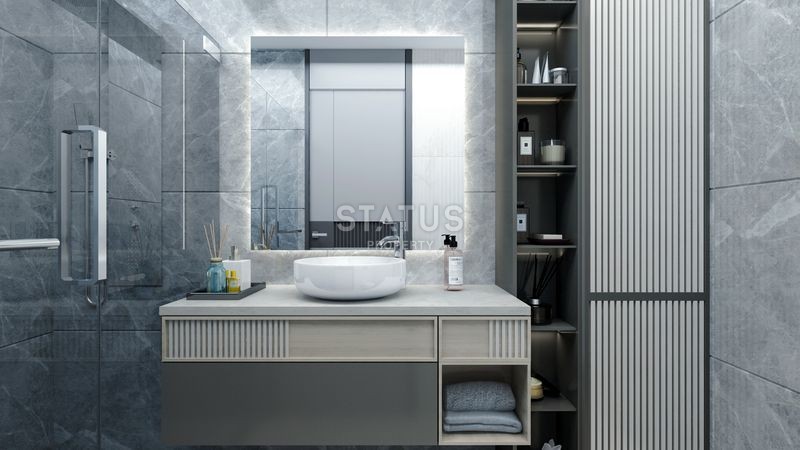 Новый проект на стадии строительства в городе Мерсин, 65-100 м2 фото 5