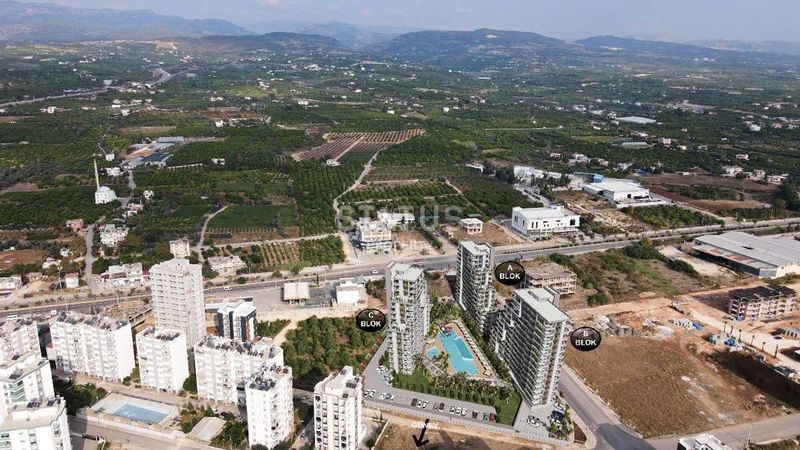 Новый проект на стадии строительства в городе Мерсин, 65-100 м2 фото 29