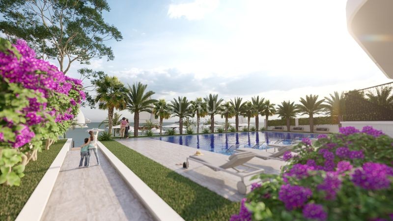 Красивый проект на первой береговой линии в Эрдемли, 64-97 м2 фото 16