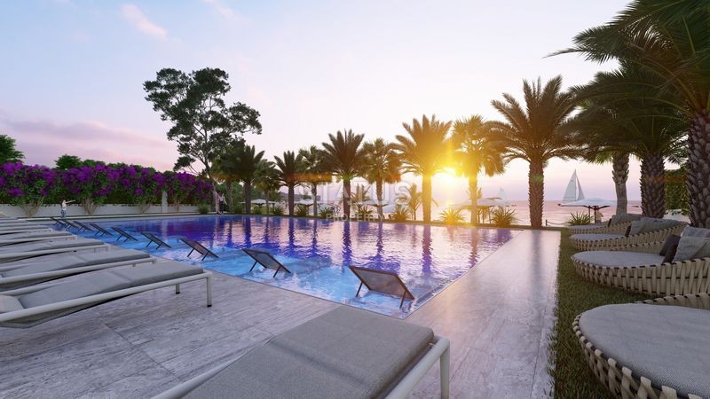 Красивый проект на первой береговой линии в Эрдемли, 64-97 м2 фото 20