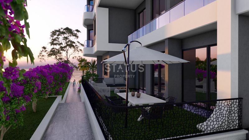 Красивый проект на первой береговой линии в Эрдемли, 64-97 м2 фото 23