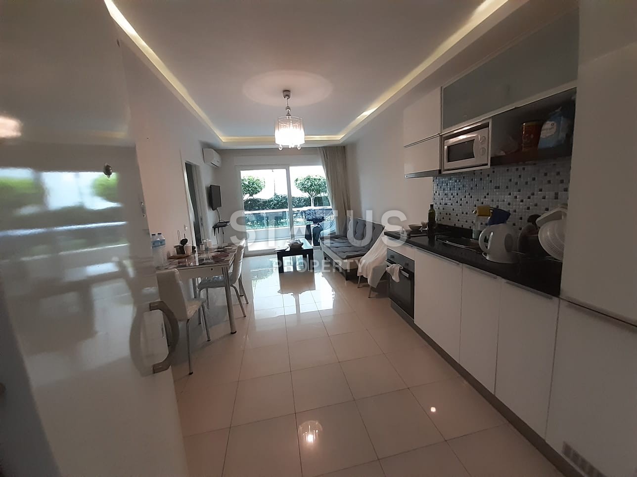 Меблированная двухкомнатная квартира в комплексе с инфраструктурой, 65 м2 фото 6