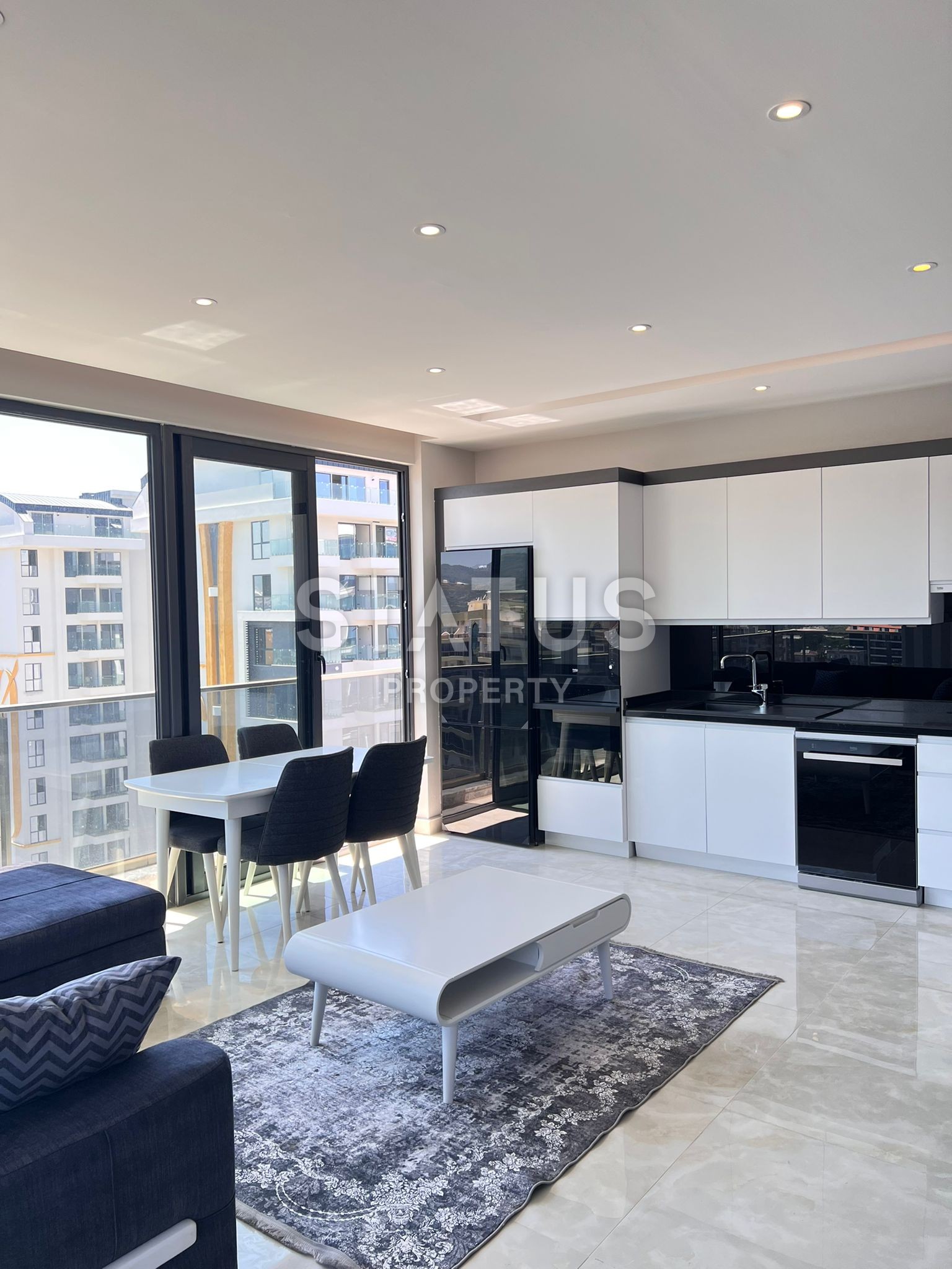 Люкс апартаменты 2+1 на первой береговой линии в Махмутларе, 95м2 фото 11