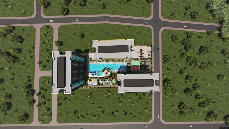 Масштабный проект в 200 м от моря в г. Мерсин, 70-94 м2 фото 7