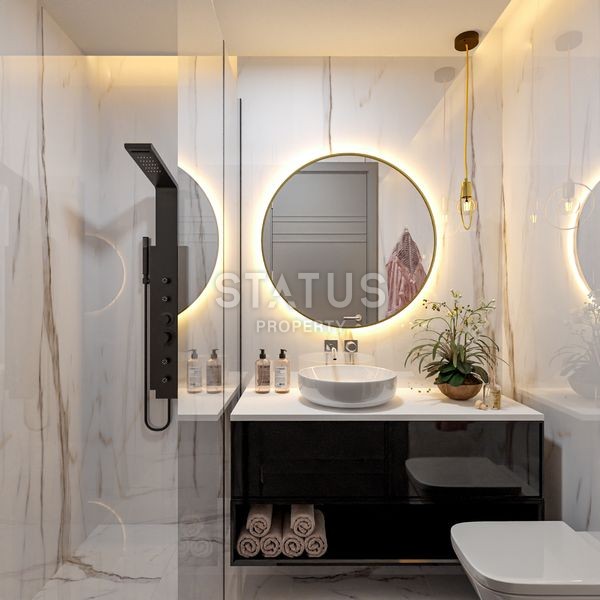 Масштабный проект в 200 м от моря в г. Мерсин, 70-94 м2 фото 14