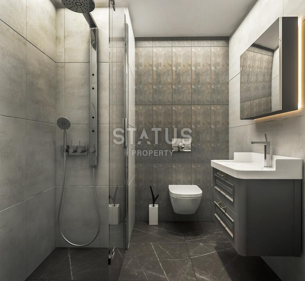 New complex at the final stage of construction in Mersin, 67m2-70m2 фото 10