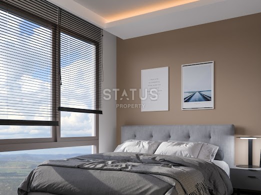 Новый комплекс люкс класса вблизи моря в городе Мерсин,56м2-105м2 фото 8