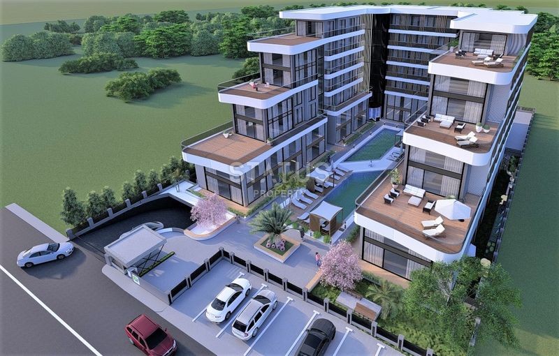 Новый комплекс в новом быстроразвивающемся районе Анталии, 43м2-185м2 фото 4