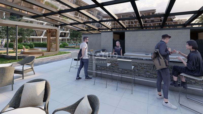 New luxury premium residential complex in one of the most promising areas of Antalya, 52m2-196m2 фото 5