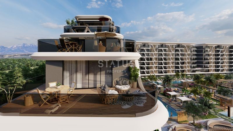 New luxury premium residential complex in one of the most promising areas of Antalya, 52m2-196m2 фото 14