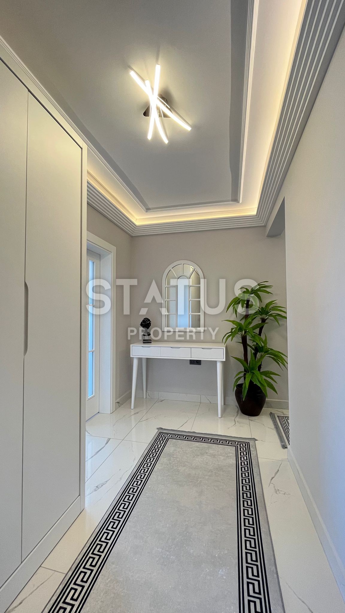 Шикарные апартаменты 2+1 с видом на море на первой линии в Махмутларе, 124м2 фото 4