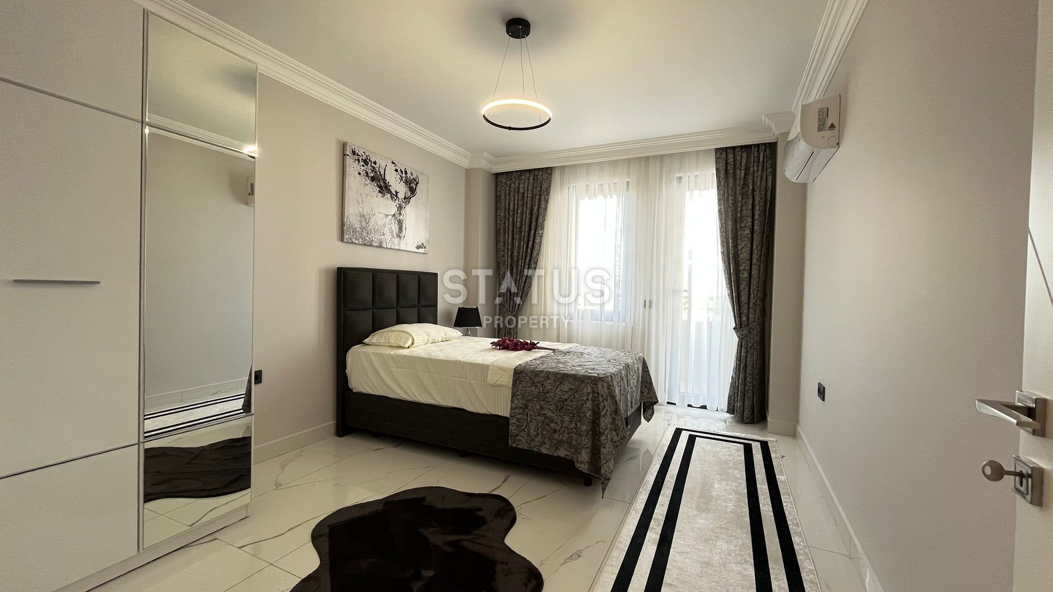 Шикарные апартаменты 2+1 с видом на море на первой линии в Махмутларе, 124м2 фото 12