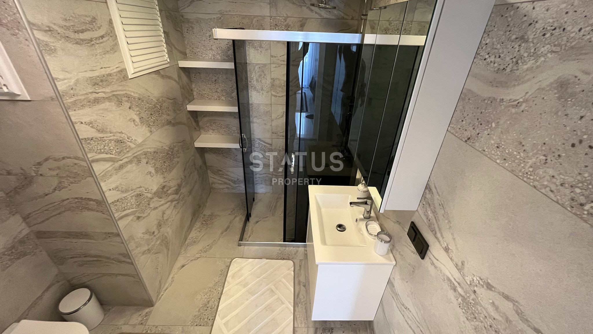 Шикарные апартаменты 2+1 с видом на море на первой линии в Махмутларе, 124м2 фото 16