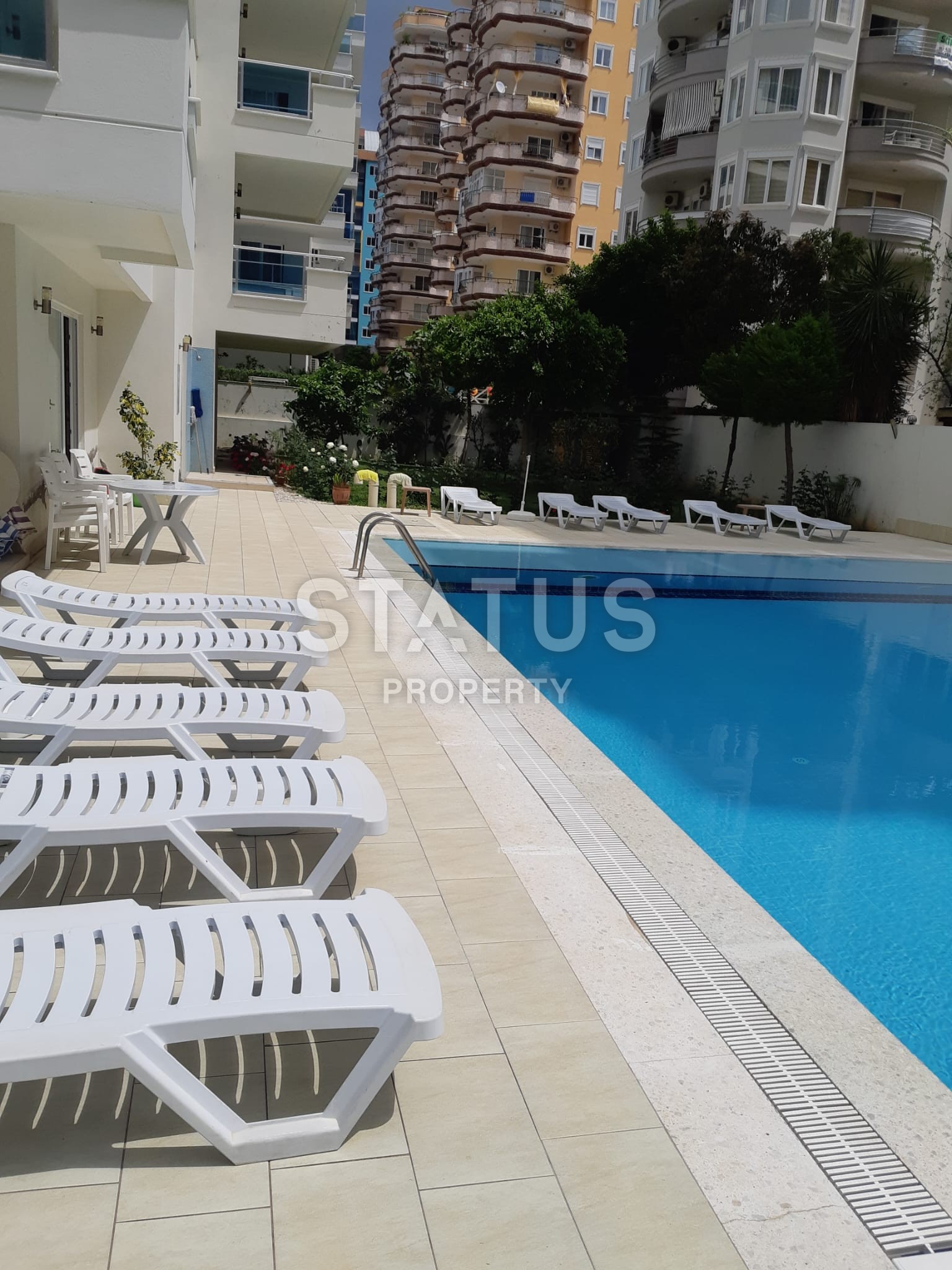 Двухкомнатная квартира в уютном комплексе в Махмутларе , 60м2 фото 17