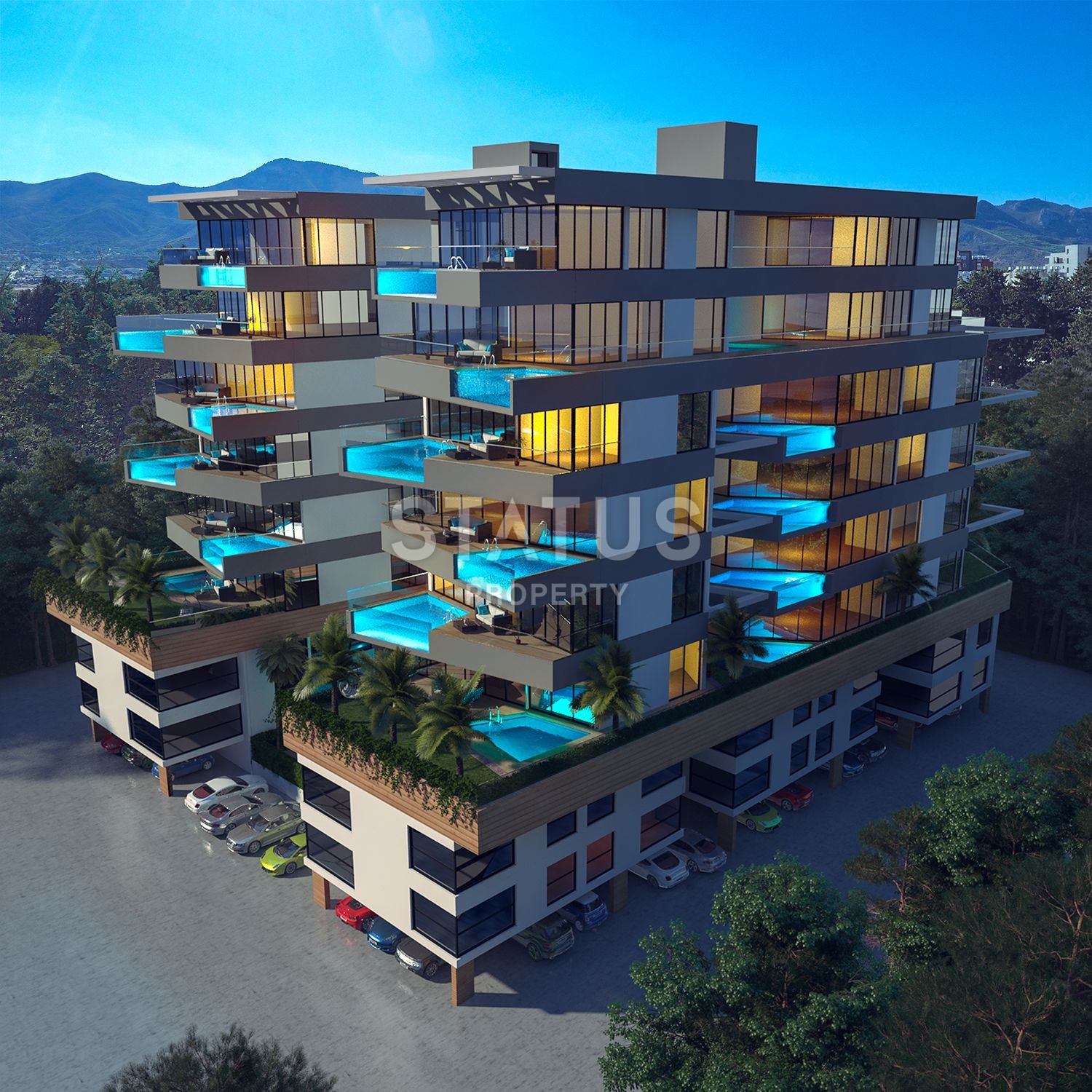 Elite 3-room apartment 65 m? in the center of Kyrenia фото 3