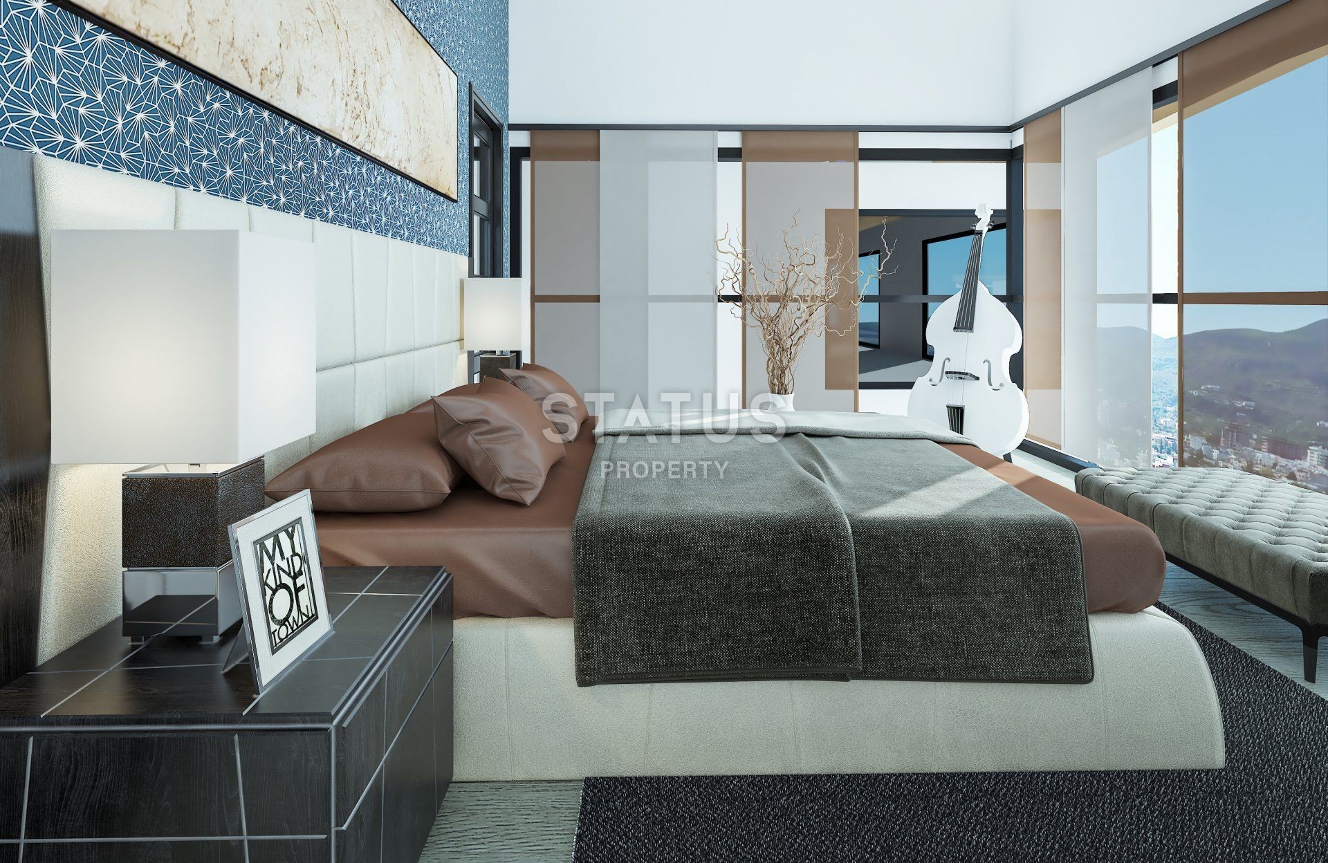 Elite 3-room apartment 65 m? in the center of Kyrenia фото 9