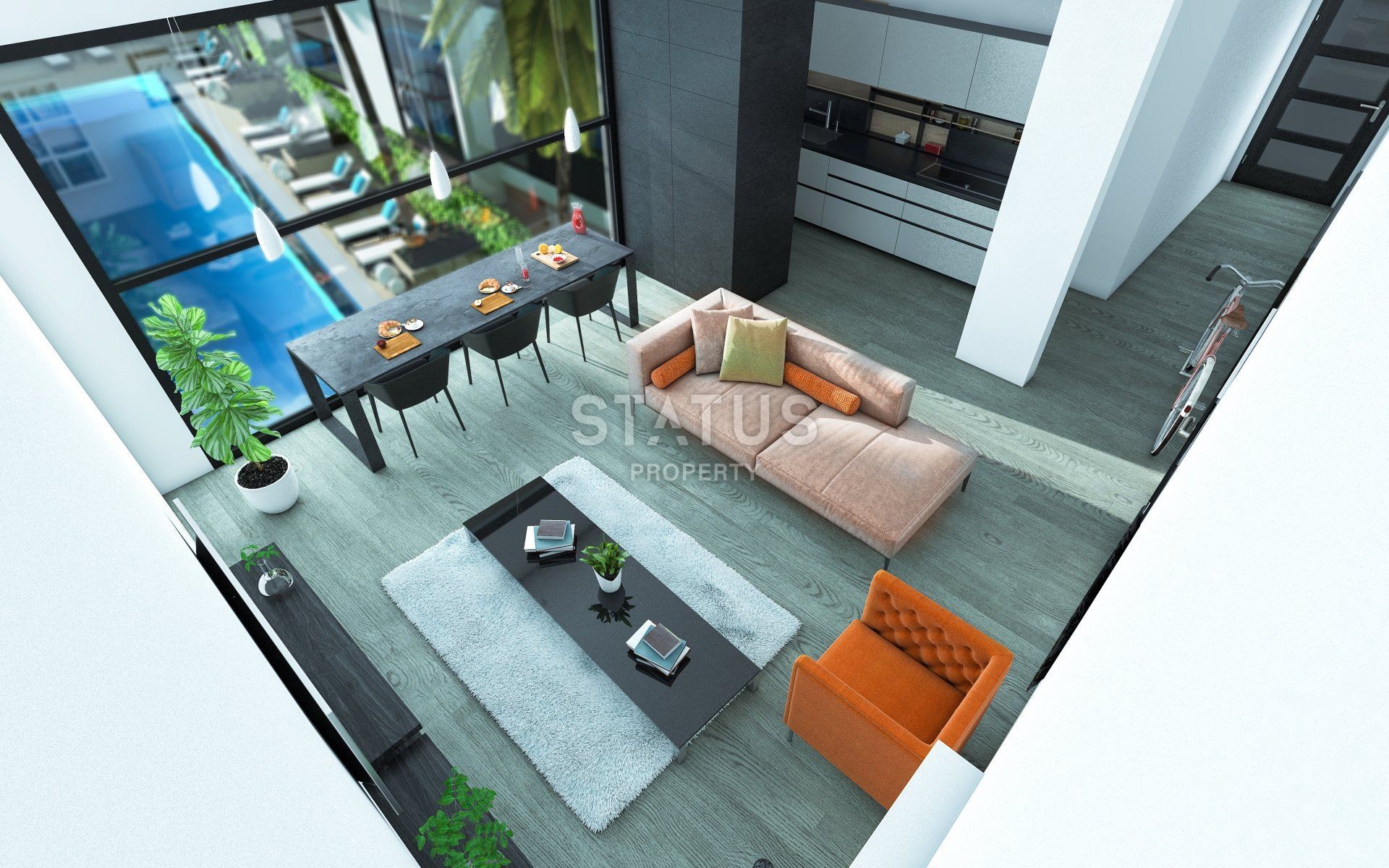 Elite 3-room apartment 65 m? in the center of Kyrenia фото 10