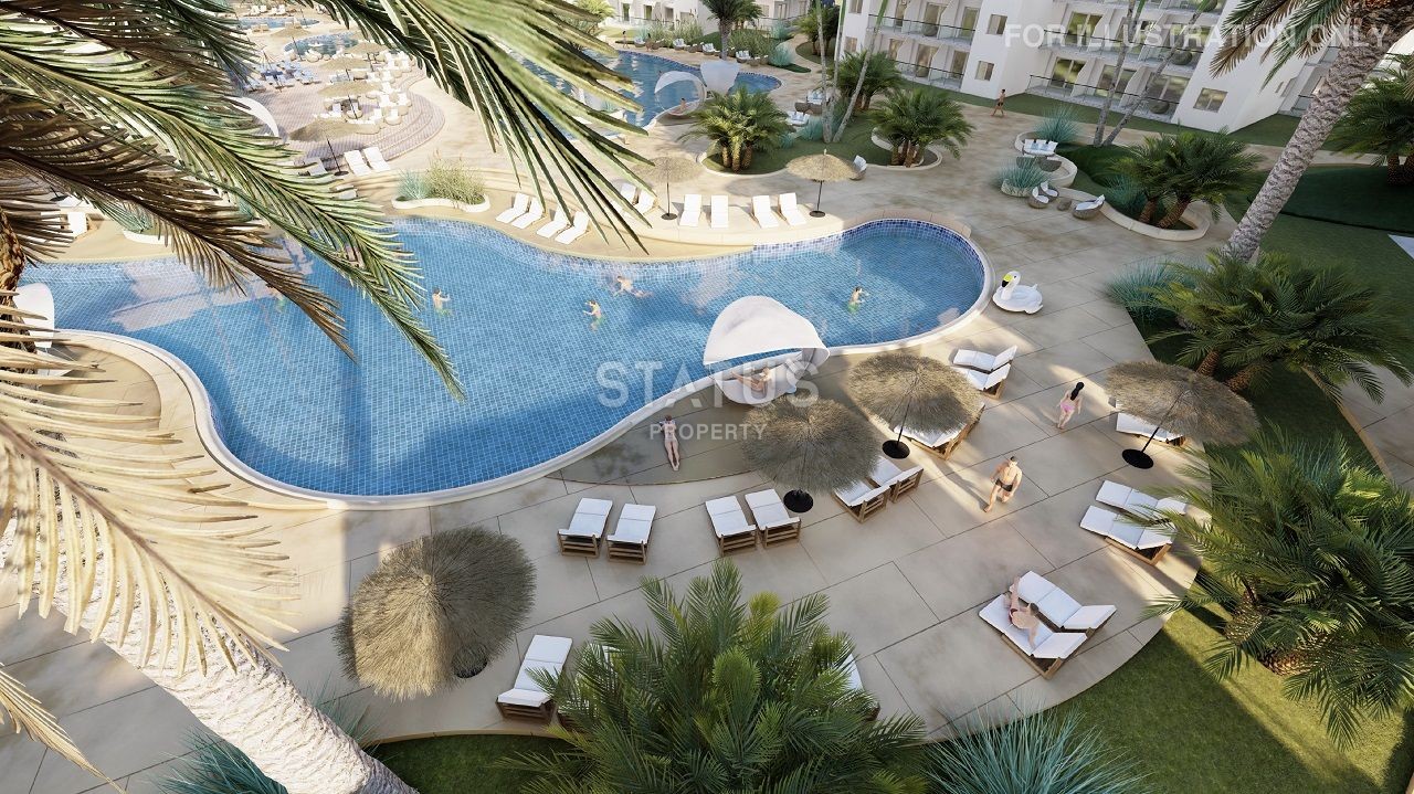 Студия  + балкон 8 м2 в СПА-комплексе в 1300 метрах от пляжа, 47м2 фото 37