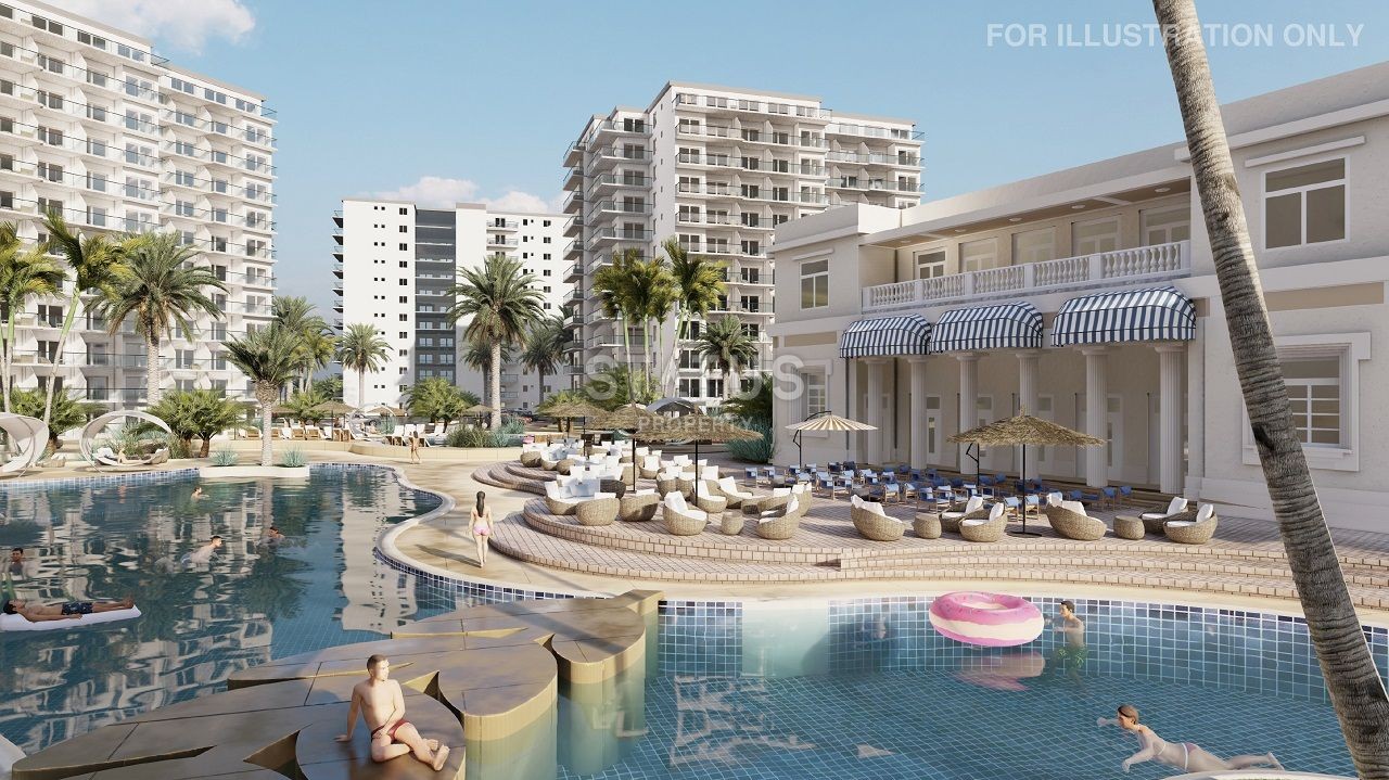 Студия  + балкон 8 м2 в СПА-комплексе в 1300 метрах от пляжа, 47м2 фото 39