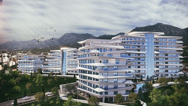 Элитные 2-комнатные апартаменты 75 м2 в центре Кирении фото 1