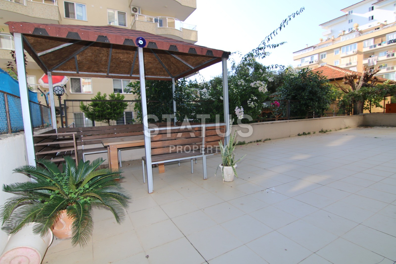 Двухкомнатная квартира с ремонтом в Махмутларе, 58 м2 фото 13