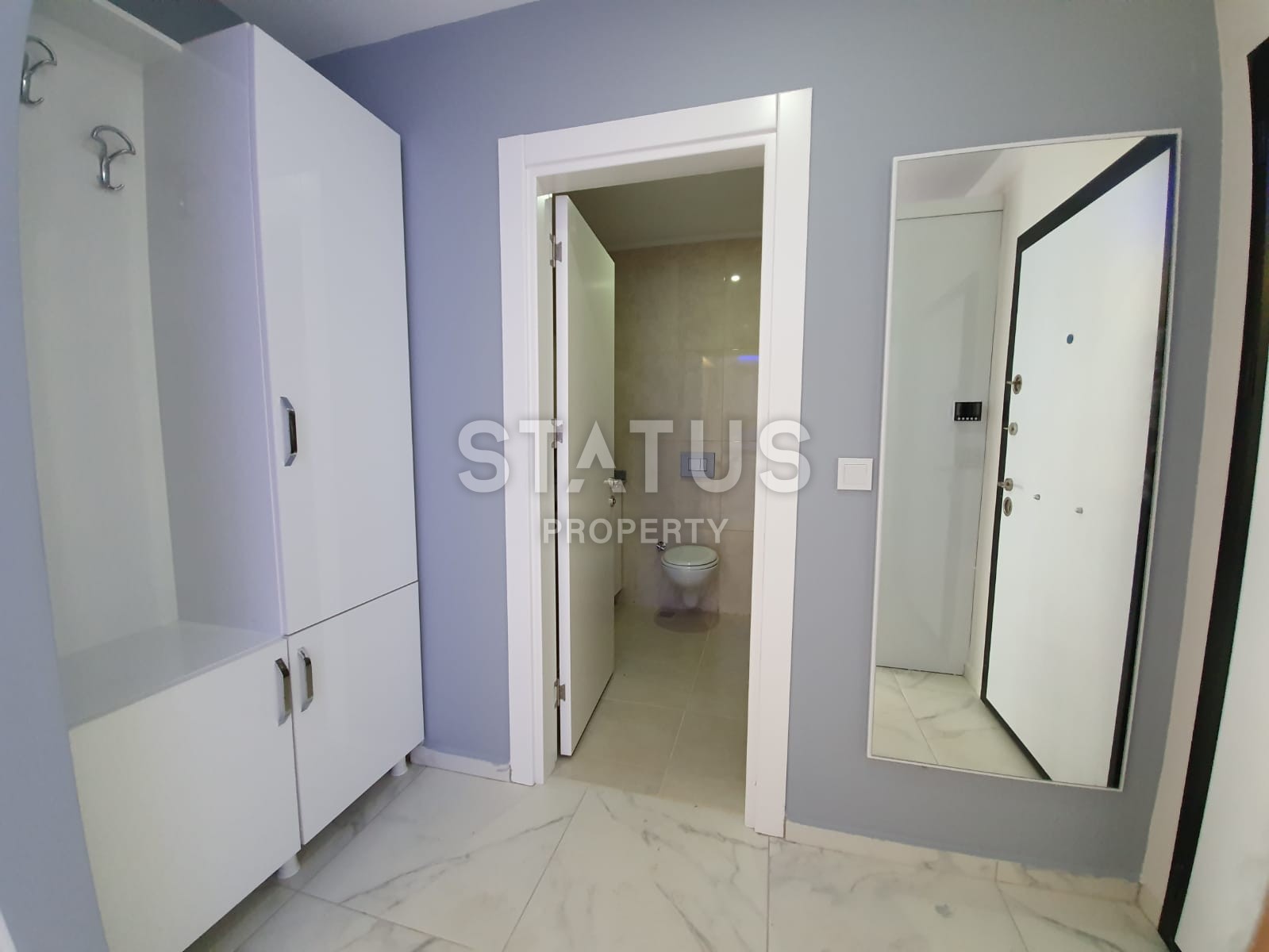 Новая квартира с мебелью 1+1 в комплексе с бассейном, Махмутлар,68 м2 фото 28