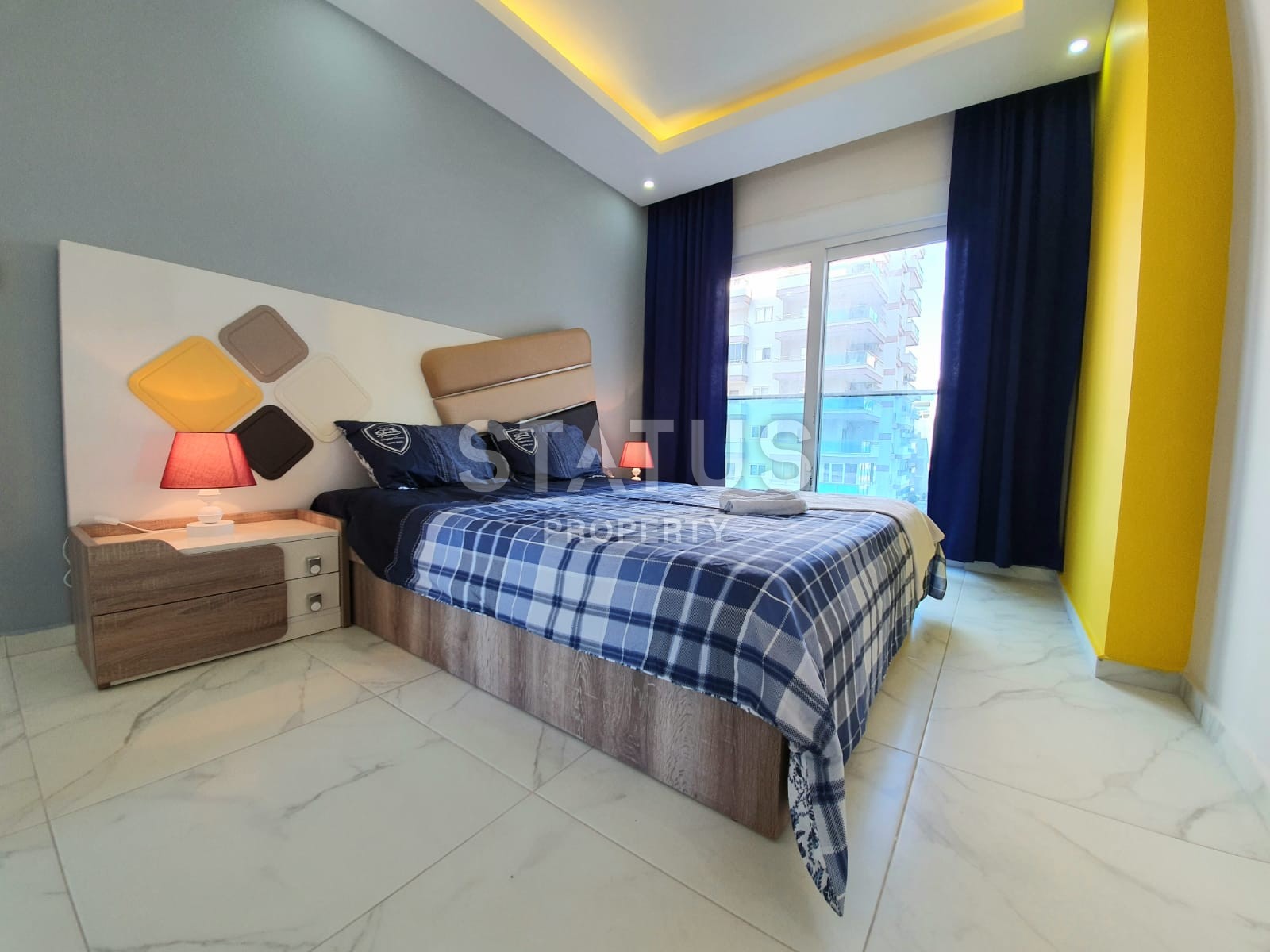 Новая квартира с мебелью 1+1 в комплексе с бассейном, Махмутлар,68 м2 фото 31