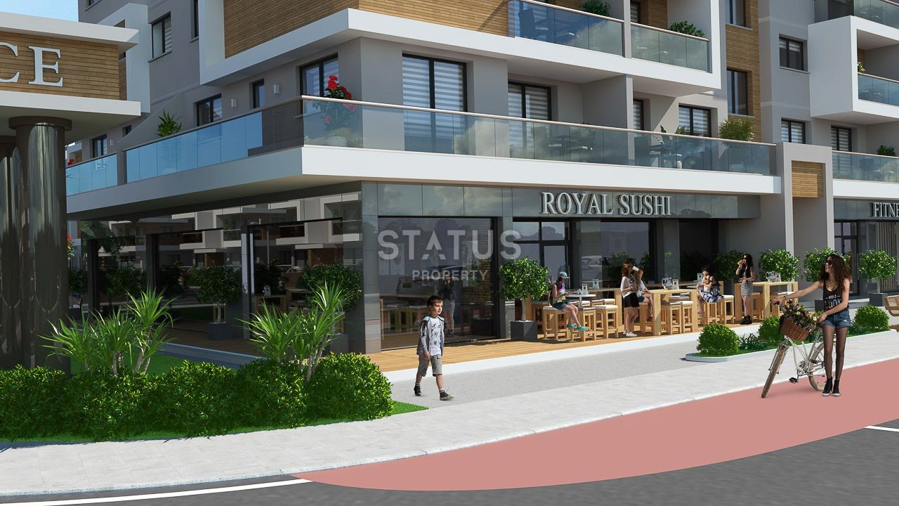 2-комнатные апартаменты  в 2 минутах от пляжа, 52м2 фото 23