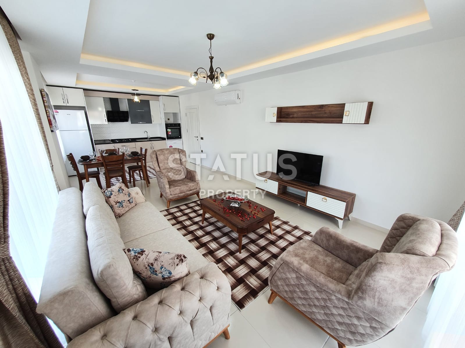 Отличная меблированная квартира 1+1 в Махмутаре, 78 м2 фото 9