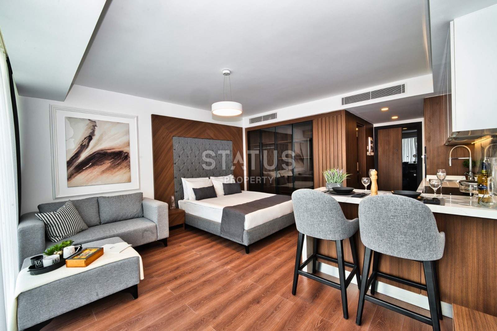 Квартира студия  47 м2 в 600 метрах от пляжа &quot;Лонг бич&quot; фото 5