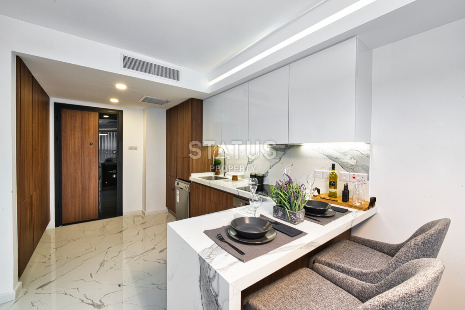 2-room apartment 56 m? 600 meters from the beach "Long Beach" фото 10