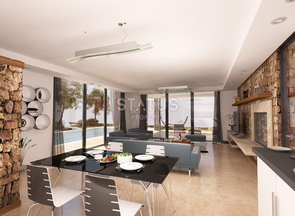 Современная четырехкомнатная вилла 220 м2 в комплексе на первой линии от моря фото 19