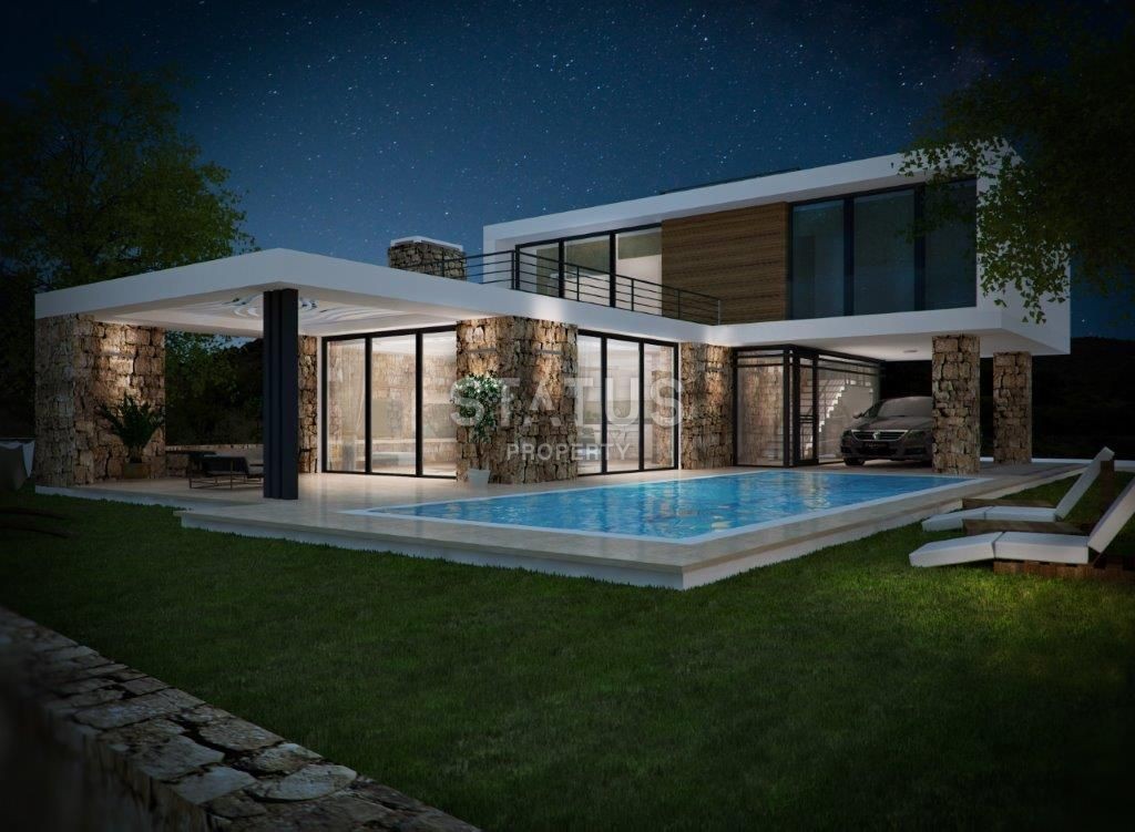 Современная четырехкомнатная вилла 220 м2 в комплексе на первой линии от моря фото 21